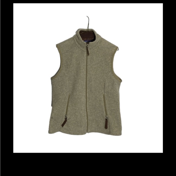 Vintage Patagonia Light Brown Synchilla Vest Women’s Size Medium PRICE F… - Picture 8 of 10